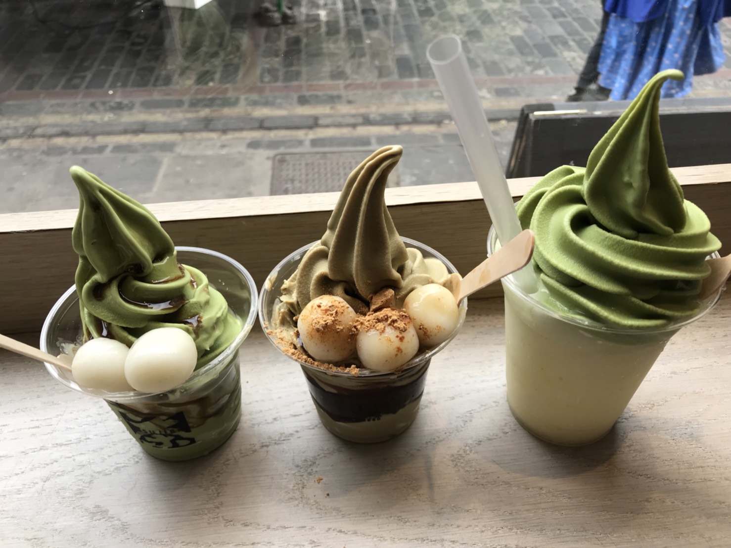 Matcha ice cream