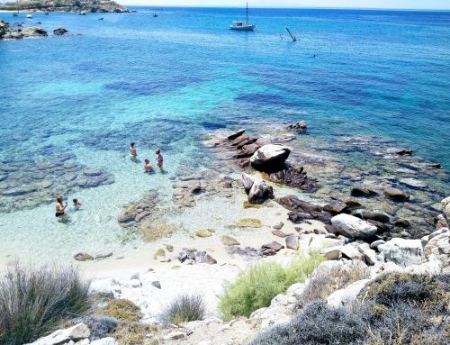 気軽に行けるhidden beach@Mykonos