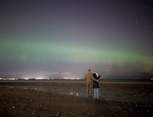 イギリスの夜空にオーロラ！ ちょっと特別な数年間